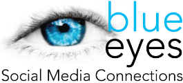 Blue Eyes Social Media Connections